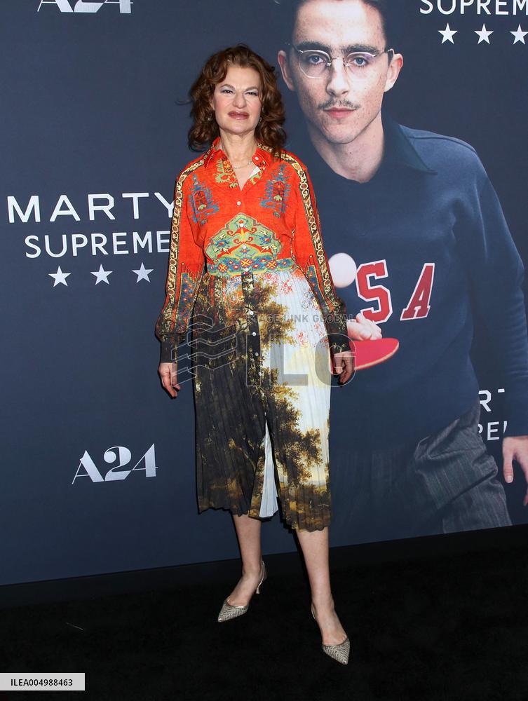 'Marty Supreme' New York Premiere