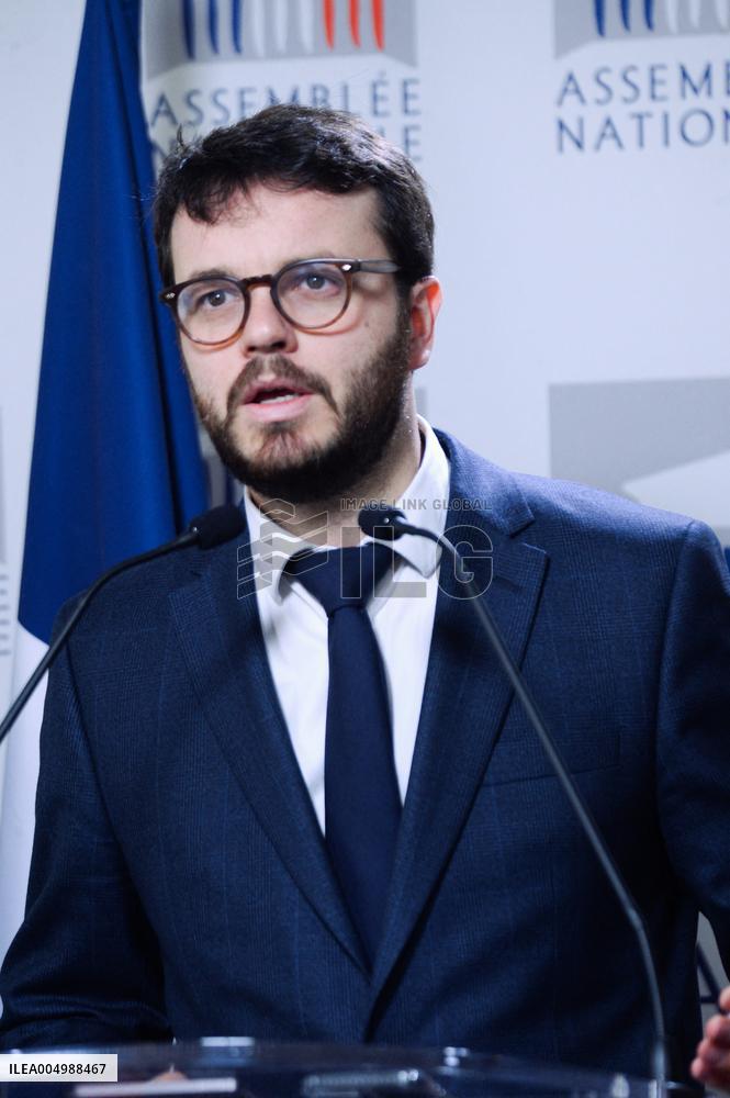 Weekly Press Conference Of Parliamentary Groups - Paris