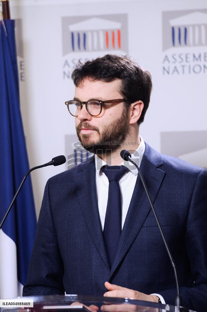 Weekly Press Conference Of Parliamentary Groups - Paris