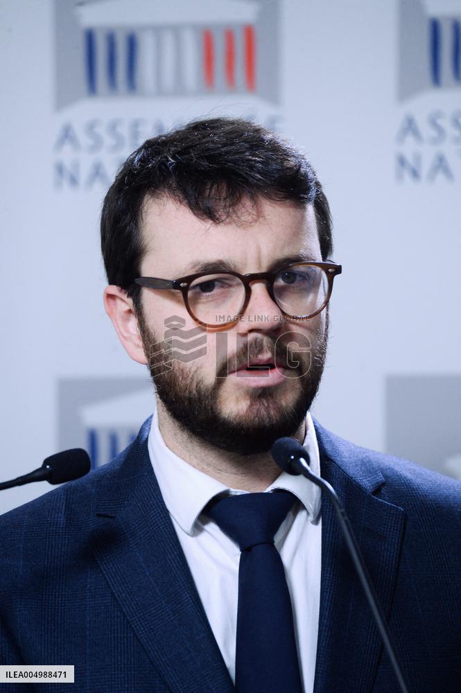 Weekly Press Conference Of Parliamentary Groups - Paris