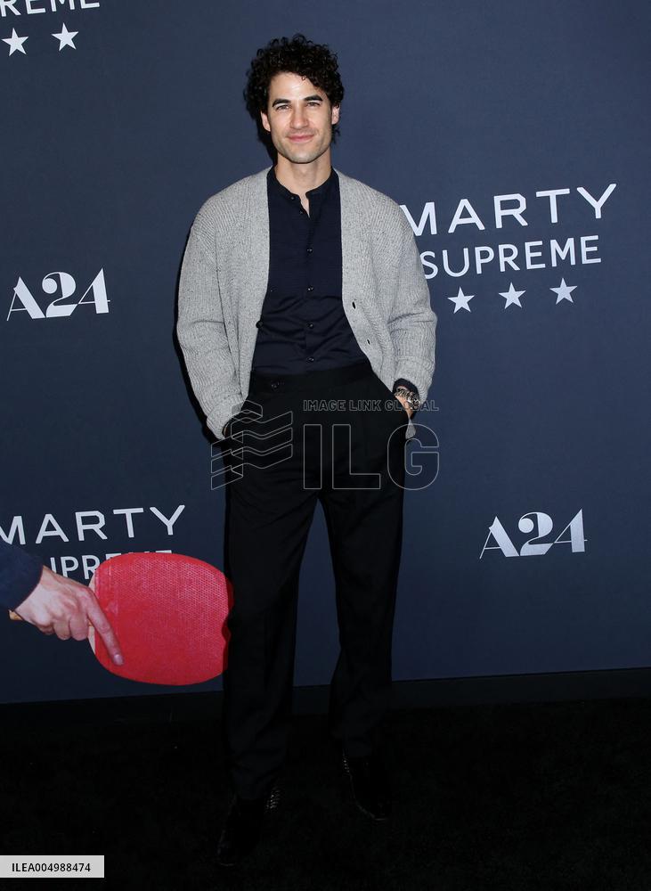 'Marty Supreme' New York Premiere