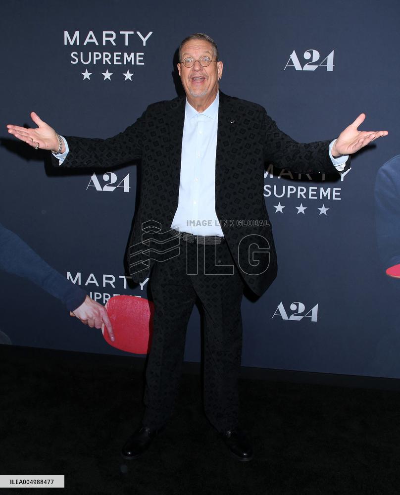 'Marty Supreme' New York Premiere