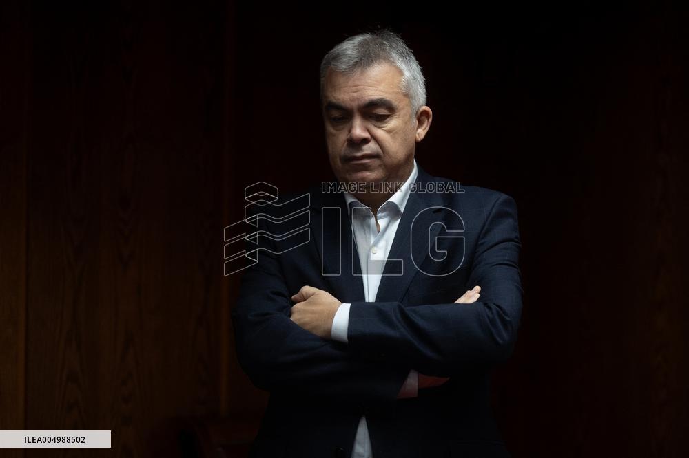 Cerdán Appears Before Senate Koldo Commission - Madrid