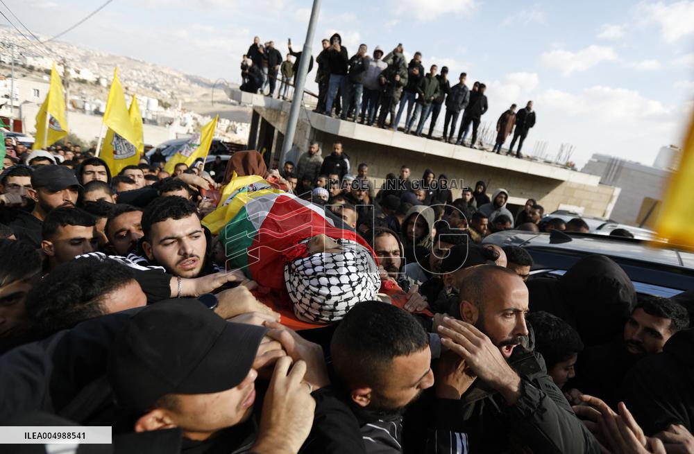 Funeral Held In Bethlehem - Palestine