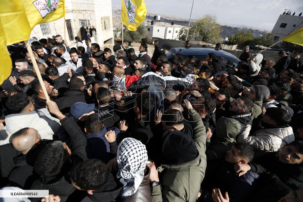 Funeral Held In Bethlehem - Palestine