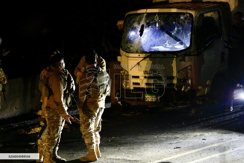 Israeli Drone Attack Reported In Sebline - Lebanon