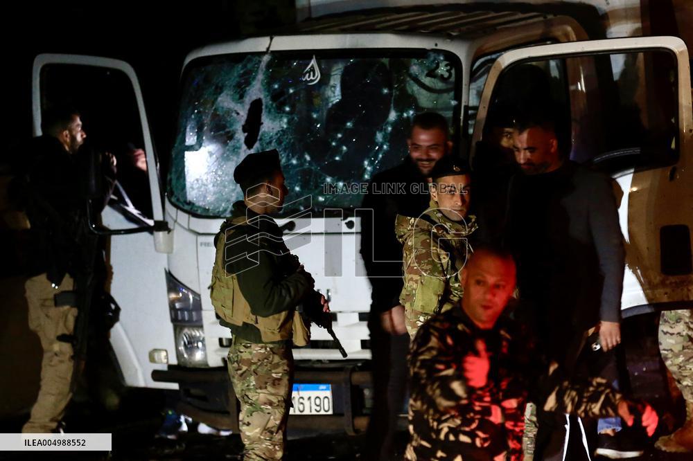 Israeli Drone Attack Reported In Sebline - Lebanon