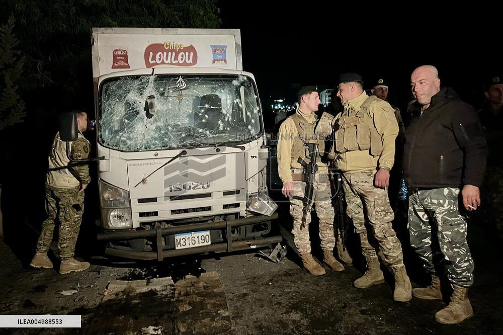 Israeli Drone Attack Reported In Sebline - Lebanon