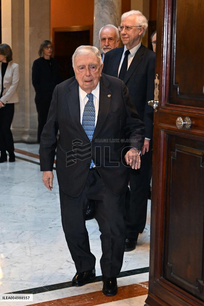 Queen Letizia At FundeuRAE Anniversary - Madrid