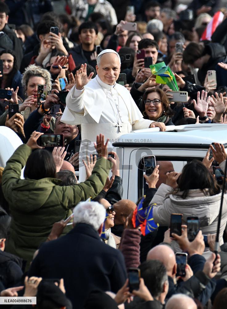 Pope Leo XIV Leads The General Audience - Vatican