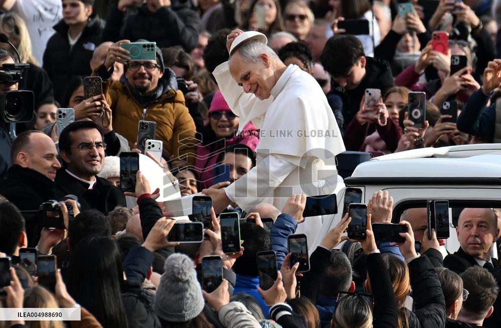 Pope Leo XIV Leads The General Audience - Vatican
