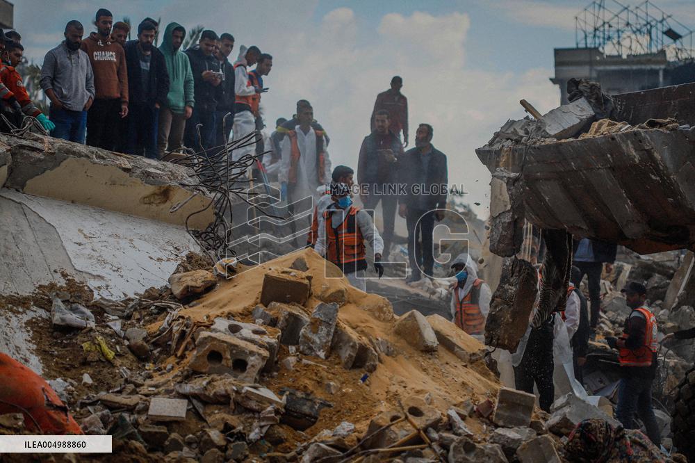 Search Operation In Rimal - Gaza City