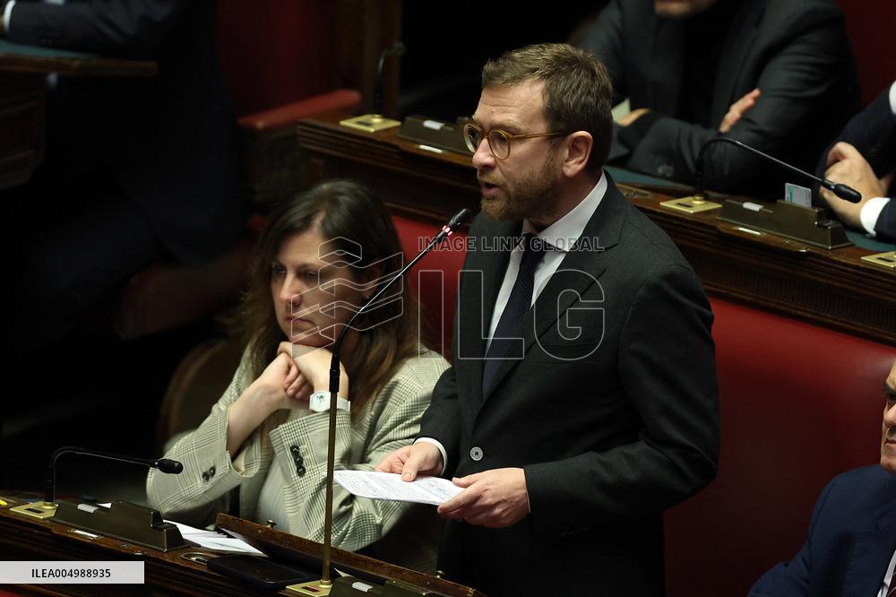 Prime Minister Meloni Addresses Chamber of Deputies - Rome
