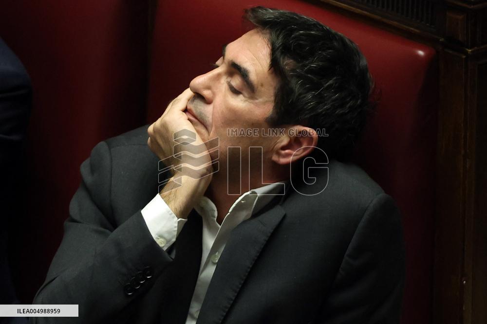 Prime Minister Meloni Addresses Chamber of Deputies - Rome