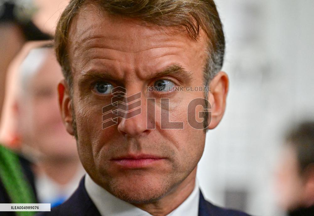 President Macron Inaugurates Baumettes 3 Extension - Marseille