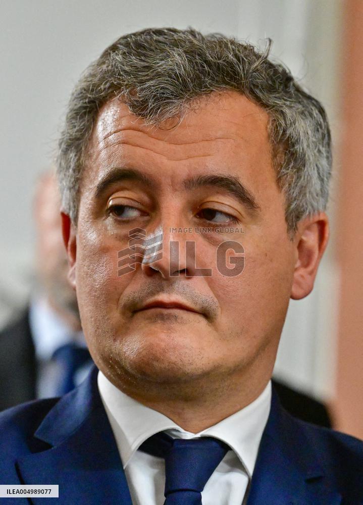 President Macron Inaugurates Baumettes 3 Extension - Marseille