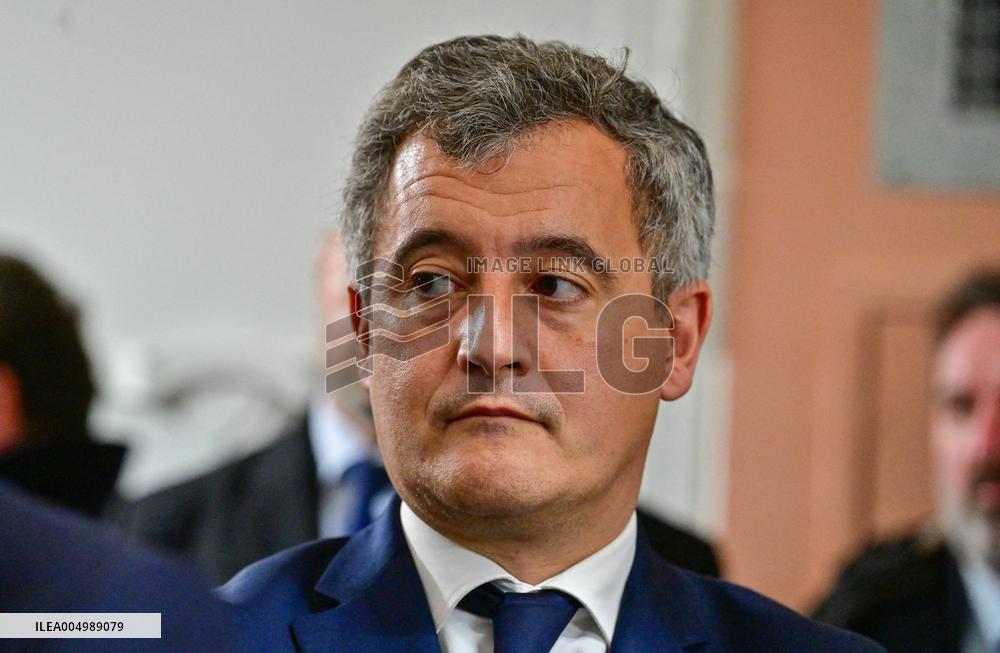 President Macron Inaugurates Baumettes 3 Extension - Marseille