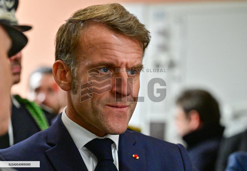 President Macron Inaugurates Baumettes 3 Extension - Marseille