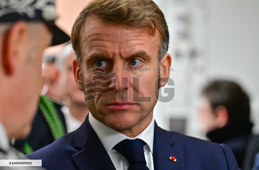 President Macron Inaugurates Baumettes 3 Extension - Marseille