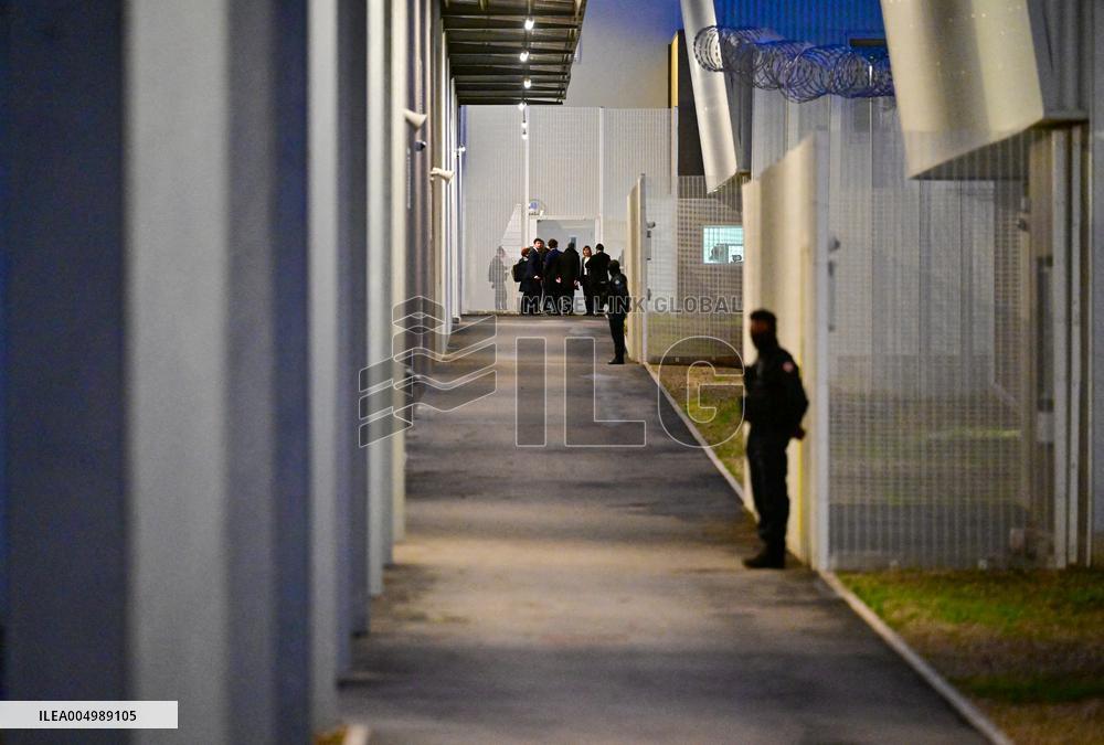 President Macron Inaugurates Baumettes 3 Extension - Marseille