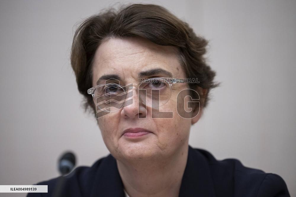 Senate Culture Committee at the French Senate - Paris