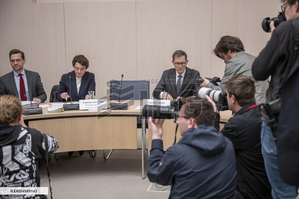 Senate Culture Committee at the French Senate - Paris
