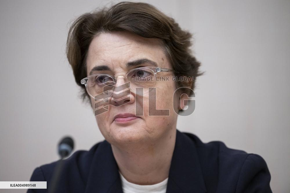 Senate Culture Committee at the French Senate - Paris