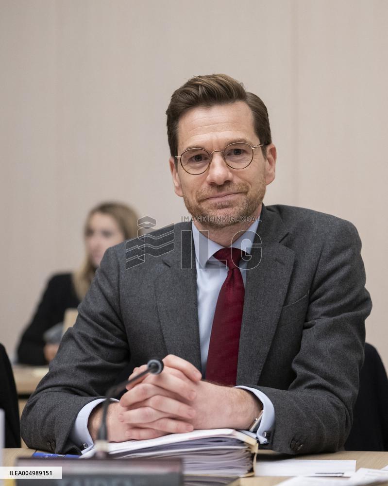 Senate Culture Committee at the French Senate - Paris