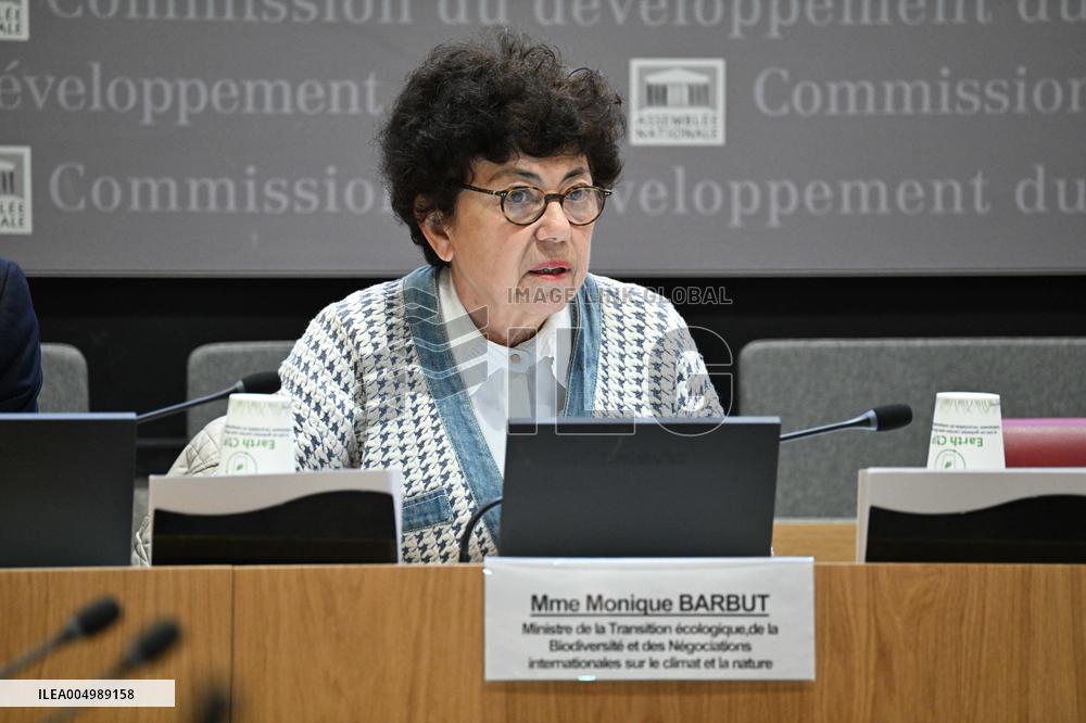 Hearing of Monique Barbut on COP 30 at the National Assembly - Paris