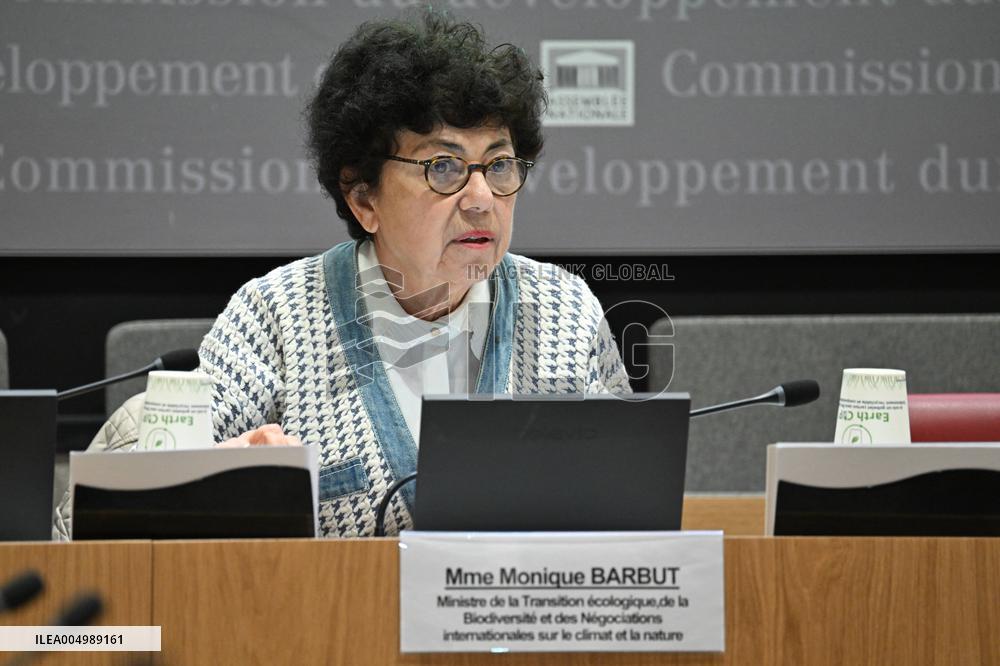 Hearing of Monique Barbut on COP 30 at the National Assembly - Paris