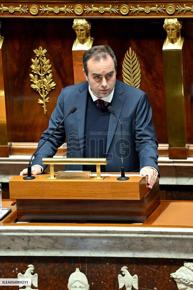 Government's Statement On The Fight Against Drug Trafficking And Organized Crime - Paris