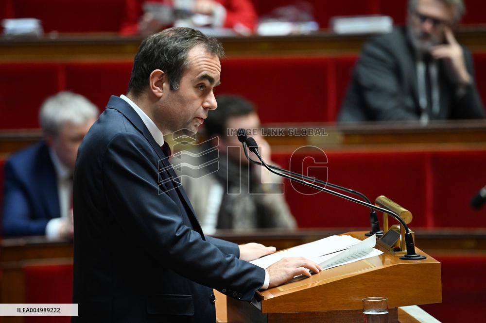 Government's Statement On The Fight Against Drug Trafficking And Organized Crime - Paris