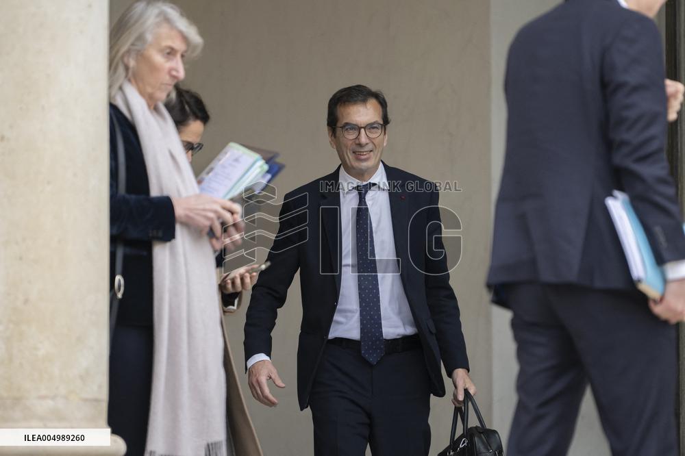 Weekly Cabinet Meeting - Paris