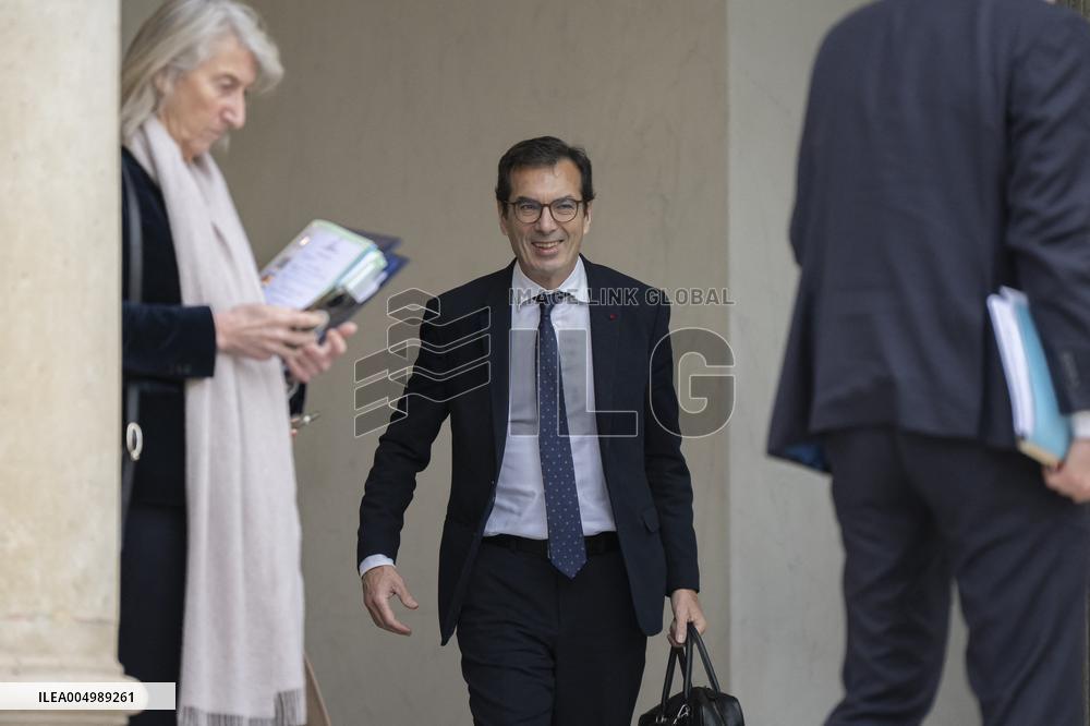 Weekly Cabinet Meeting - Paris