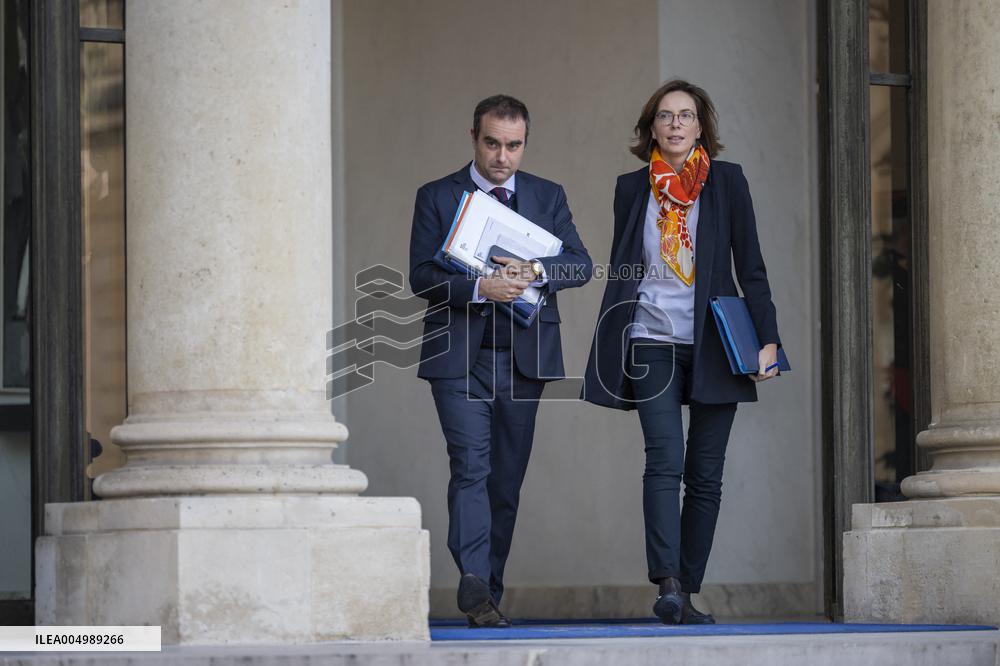 Weekly Cabinet Meeting - Paris