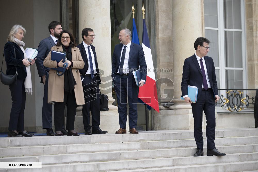 Weekly Cabinet Meeting - Paris