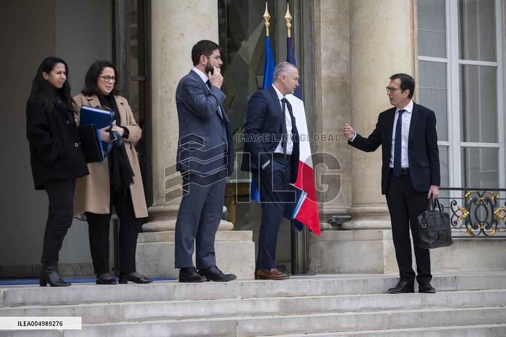 Weekly Cabinet Meeting - Paris