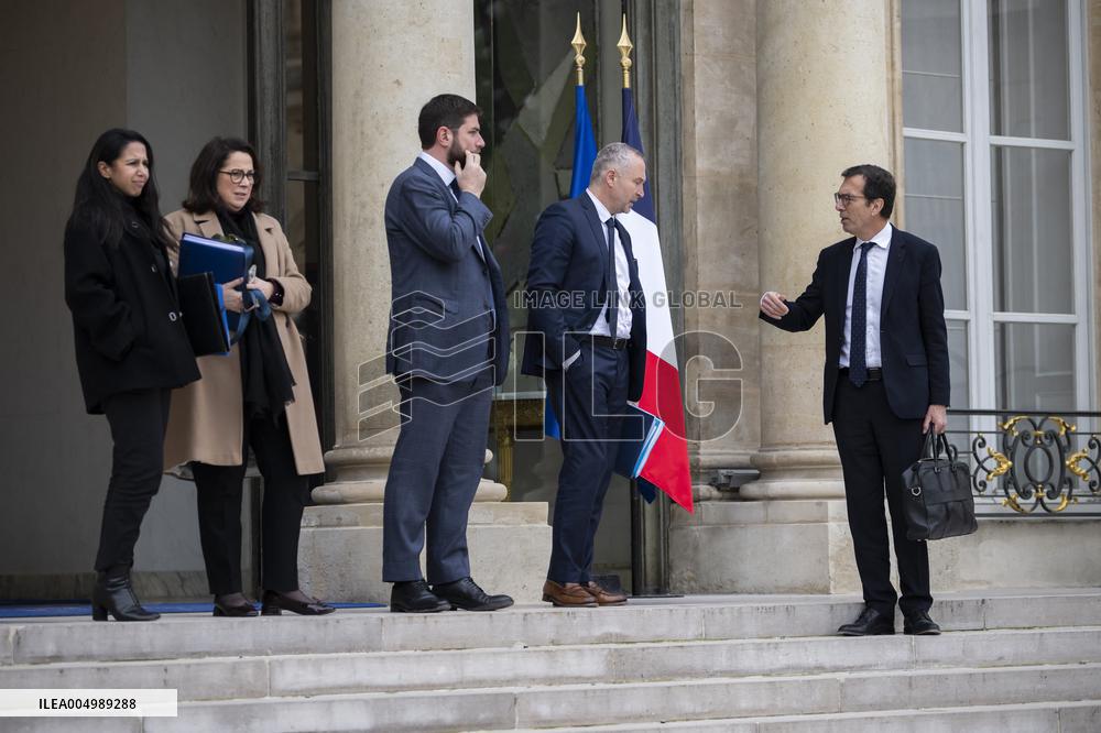 Weekly Cabinet Meeting - Paris