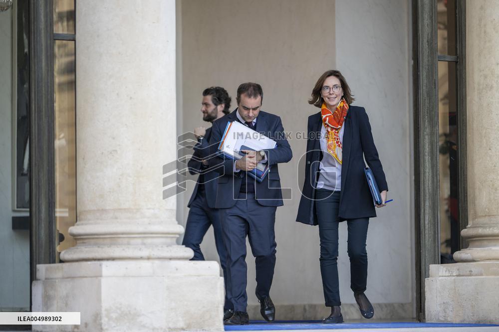 Weekly Cabinet Meeting - Paris