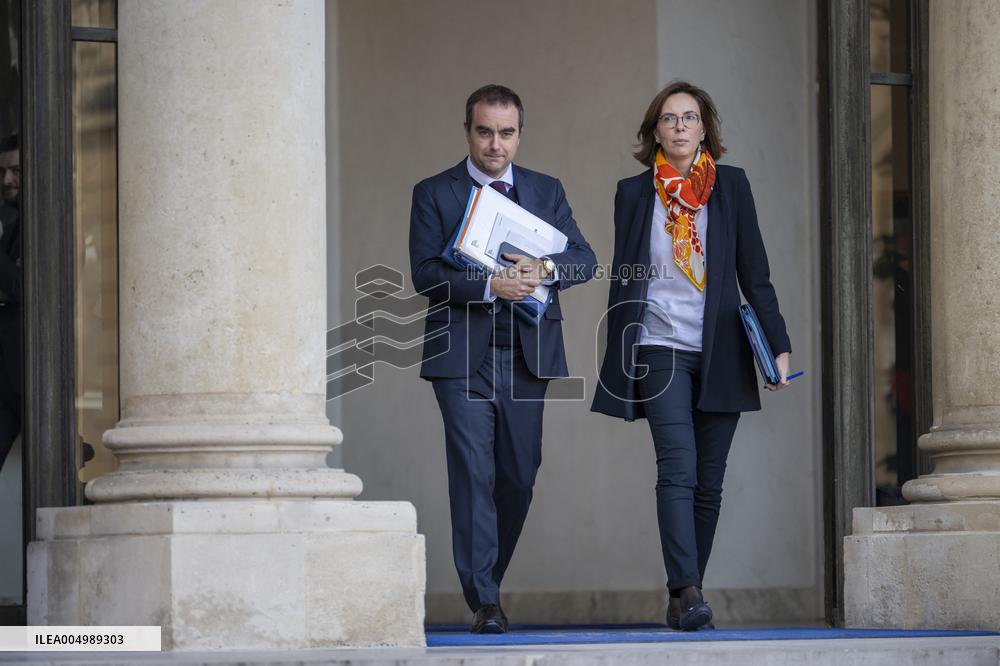 Weekly Cabinet Meeting - Paris