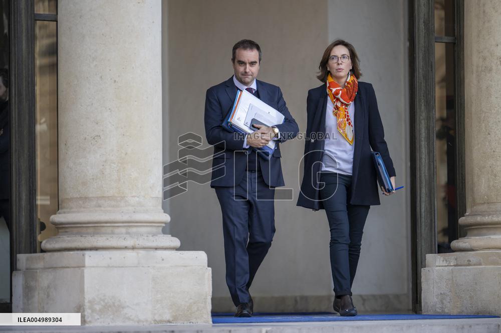 Weekly Cabinet Meeting - Paris