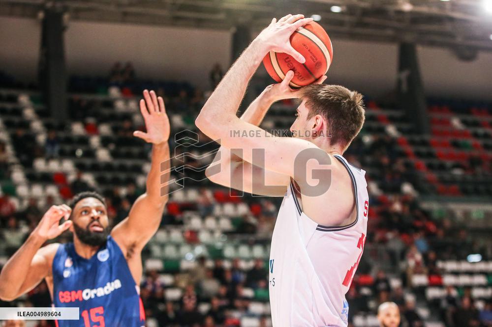 BASKET - Basket FIBA Europe Cup - Pallacanestro Reggiana vs CSM CSU Raiffeisen Oradea