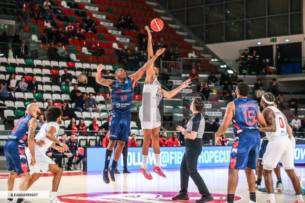 BASKET - Basket FIBA Europe Cup - Pallacanestro Reggiana vs CSM CSU Raiffeisen Oradea