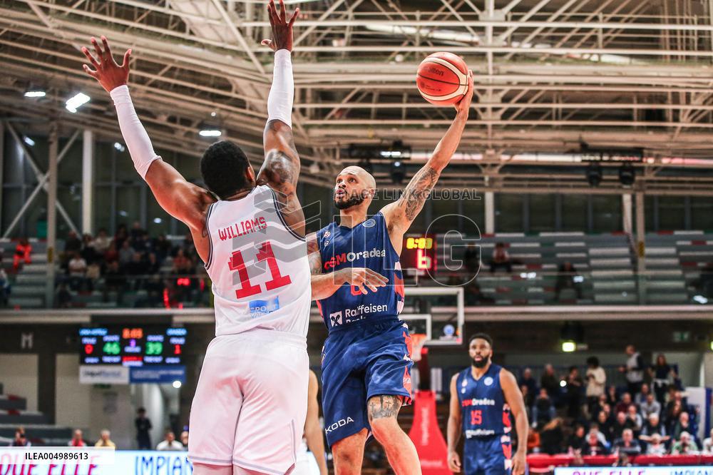 BASKET - Basket FIBA Europe Cup - Pallacanestro Reggiana vs CSM CSU Raiffeisen Oradea