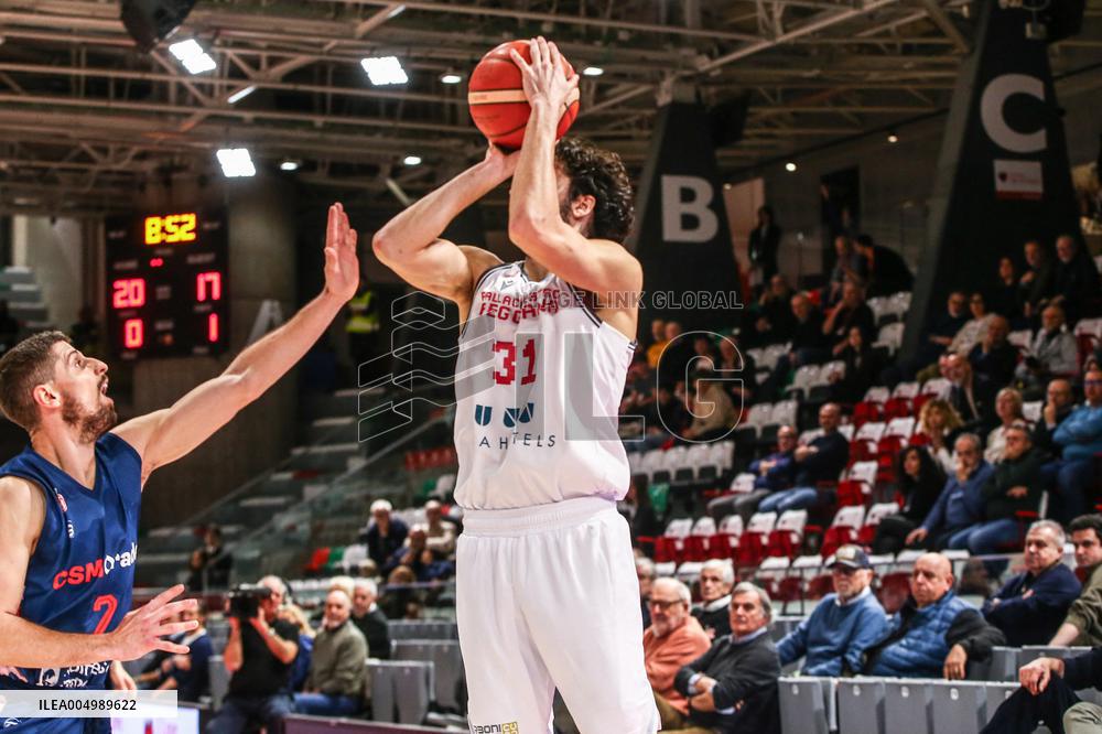 BASKET - Basket FIBA Europe Cup - Pallacanestro Reggiana vs CSM CSU Raiffeisen Oradea