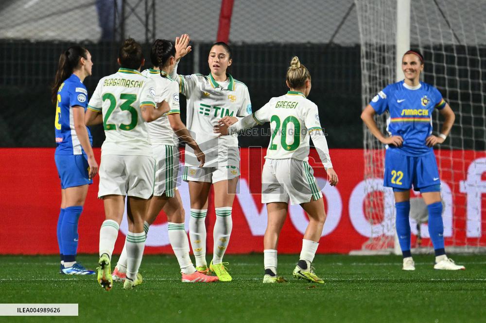 CALCIO - Champions League Women - AS Roma vs SKN St. Polten