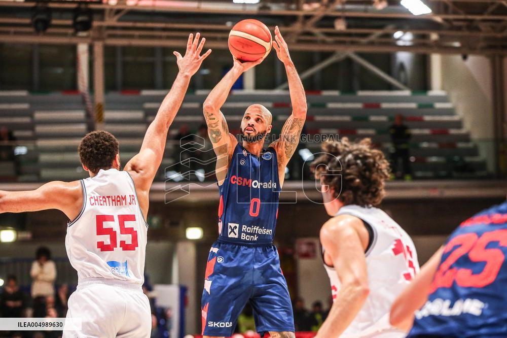 BASKET - Basket FIBA Europe Cup - Pallacanestro Reggiana vs CSM CSU Raiffeisen Oradea