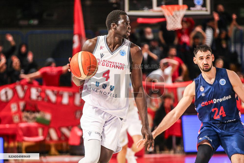 BASKET - Basket FIBA Europe Cup - Pallacanestro Reggiana vs CSM CSU Raiffeisen Oradea