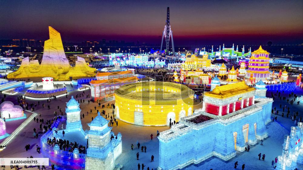 Harbin Ice and Snow World Opened