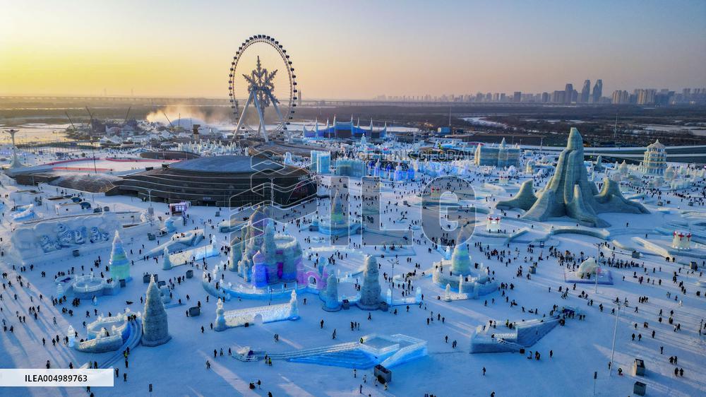 Harbin Ice and Snow World Opened
